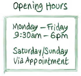 Opening Hours